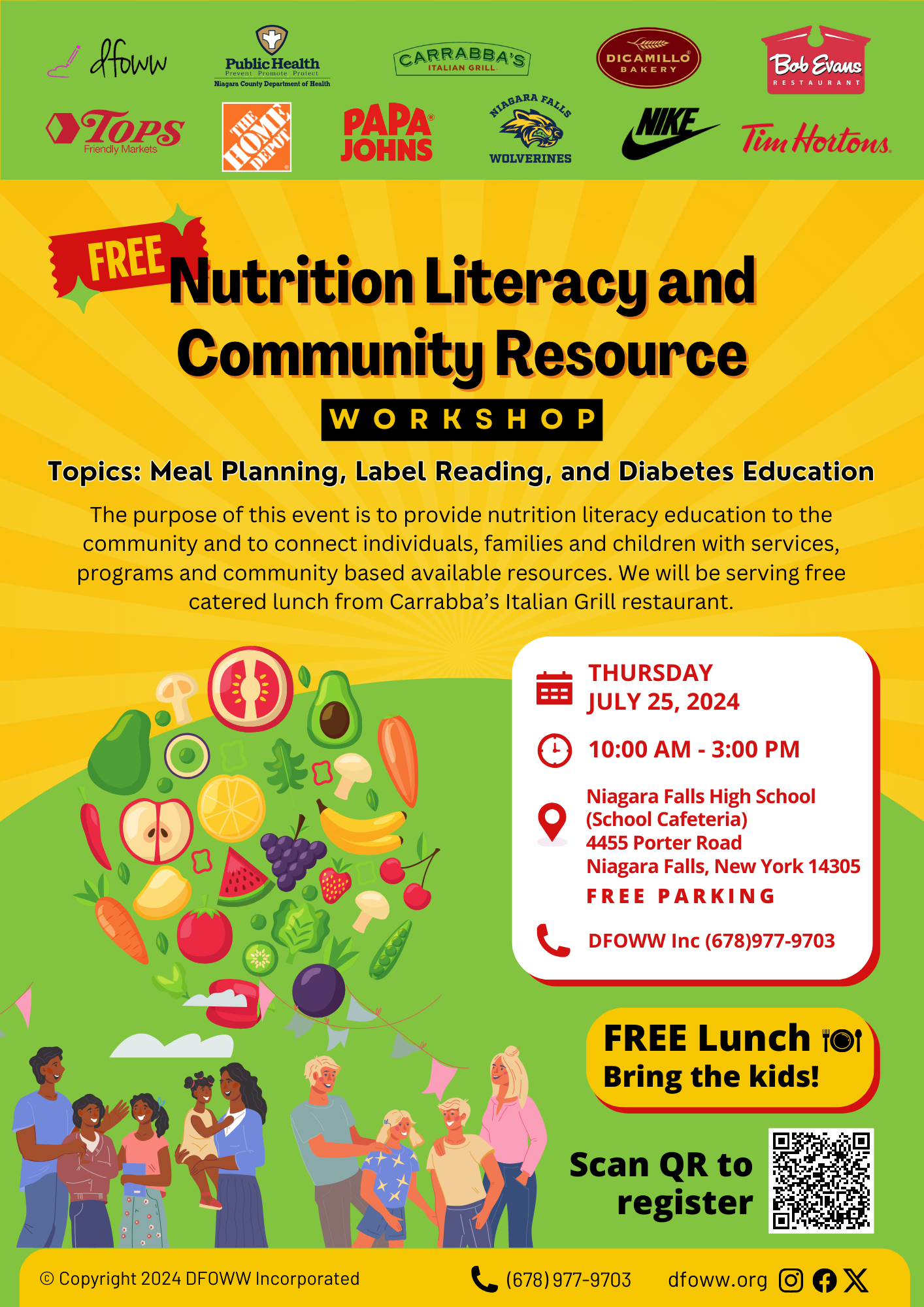 Flyer - Nutrition Literacy and Community Resource